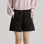 ADISI 女SMAWARM海洋溫控超撥水穿搭保暖短褲 AP2521058｜防潑水 蚵技棉 抗靜電 穿搭褲 S 宇宙黑