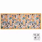 【收納職人】美式輕奢月映繁花四季通用沙發墊/沙發巾/三人坐墊/地墊/床邊毯/蓋布70*180cm_9款任選 聖塔麗