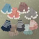 比得兔雪花兒童刺繡手套-17.5cm-GL5634/節色兒童刺繡手套-18cm-GL5635-4雙入