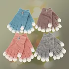 比得兔雪花兒童刺繡手套-17.5cm-GL5634-2雙入