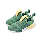 adidas 愛迪達 休閒鞋 NMD 360 C 中童 小朋友 綠 黃 襪套式 運動鞋 愛迪達 IF3600