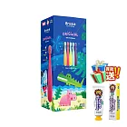 韓國【Bristik】 魔法棒 嬰幼兒抗菌極細緻軟毛牙刷 6M+ (五入)