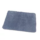 棉花田超柔吸水防滑地墊-2色可選(50x80cm) 藍灰色