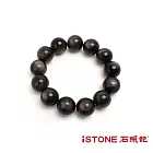石頭記-品牌經典-銀曜石手鍊 16mm
