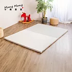 兒童4cm抗菌摺疊地墊(大塊系列) 大塊灰