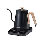 日本NICOH電溫控鶴嘴手沖細口壺NK-T80 黑色