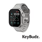KEYBUDZ Journey系列 FKM Apple Watch 錶帶 公司貨  岩石灰  (大)