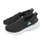 adidas 愛迪達 懶人鞋 Cloudfoam Go Lounger 女鞋 黑 白 休閒鞋 緩震 套入式 ID4024