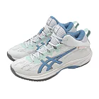 Asics 亞瑟士 籃球鞋 GELHoop V17 S 男鞋 灰 藍 戶外場地 抗扭 亞瑟膠 1063A101020 25.5cm CLOUD GREY/SABA BLUE