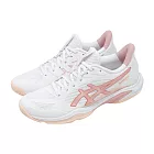Asics 亞瑟士 羽球鞋 Blade FF 2 女鞋 男鞋 白 粉 緩震 抗扭 壁球 室內運動 1072A120102 23cm WHITE/MORGANTITE
