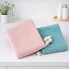 【雲御織】MIT台灣製 抗菌 防霉厚實手感 特波麗 毛巾 防臭 湖水綠