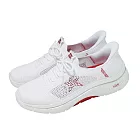 Skechers 休閒鞋 Go Walk Arch Fit 2.0 女鞋 白 紅 125337WRSL 23cm WHITE/RED/SILVER