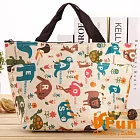 【iSFun】動物樂園 手提保冷保溫包便當袋 動物樂園