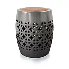 【C’est Chic】玉玲瓏榆木透雕圓凳-幅34cm-4色可選 風化灰