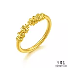 【點睛品】歲歲有金 黃金戒指_計價黃金(港圍15)
