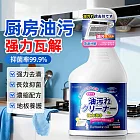 厨房油污清潔劑 油煙機清潔劑 日式油污净 强力油污净（泡沫油污净 厨房重油剋星 植物萃取） 【日式油污净】500ml