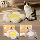 ELECOM 寵物電暖墊 花型-灰色