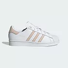 Adidas 愛迪達 Superstar W [IG4540] 女 運動休閒鞋 經典 復古鞋 貝殼頭 白 粉膚 23cm 白/粉紅