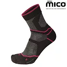 MICOCoolmax Trekking Corta Sock 健行襪 CA3058/ 403深灰-桃紅邊(M) M 403深灰-桃紅邊