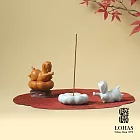 【陸寶LOHAS】馬上贏茶寵套組 茶席之寵 亦可用於點香  青瓷冰裂