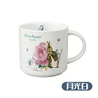 【PETER RABBIT 比得兔】比得兔420ml手感陶瓷馬克杯-英倫復古風(2款可選-湛藍/月光白) 月光白