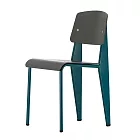 Vitra Standard SP 標準單椅  （岩石灰座面、王朝藍椅腳）
