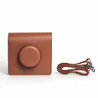 【LOTUS】拍立得 WIDE EVO 復古相機包 皮套 副廠 棕色