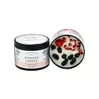 【野一夏】天然水晶能量香氛蠟燭 大豆蠟燭 花香 果香 擴香蠟燭 精油蠟燭 水晶擴香石 -法式香草（主淨化、穩定）