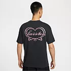NIKE AS U NSW TEE LSE LOVE IN AIR 男 短袖上衣 IH1170010 3XL 黑色