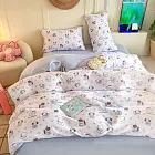 《DUYAN 竹漾》台灣製 舒柔棉單人床包被套三件組 / 萌汪日常