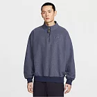 NIKE AS M NK SSNL+ HW BB QZ TOP 男 半開襟上衣 IQ3975410 L 藍色