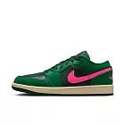 Nike 耐吉 Wmns Air Jordan 1 Low [DC0774-300] 女 運動休閒鞋 AJ1 孔雀綠 粉 23.5cm 綠/粉紅