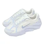 Nike 休閒鞋 Wmns Aura Edge 女鞋 米白 藍 運動鞋 HQ7025-103 23.5cm IVORY/BLUE