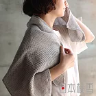【日本桃雪】SEK抗菌防臭檜木鬆餅紋迷你浴巾 (炭灰) | 鈴木太太公司貨