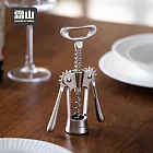 【日本霜山】鋅合金雙翼螺旋式紅酒開瓶器