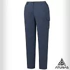 【ATUNAS 歐都納】女款防曬輕量彈性長褲/大尺碼A1PAGZ03W- S 深藍