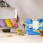 【 CASS TEA】Flow Moments 茶享時刻  綜合茶選禮盒 附提袋 ( 德國天然茶包18入 )