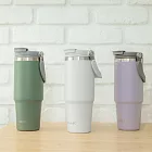 EZ COOK new new 陶瓷冰霸杯(附吸管)900ML－3色可選 EZC-DC90 -原野綠