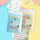 吉伊卡哇-輕便雨衣-成人-藍x3+黃x3