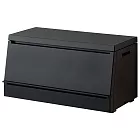 RISU｜SOLOW 掀蓋式多功能收納箱 120L 黑色