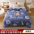 【PETER RABBIT 比得兔】比得兔與V&A博物館 雙人銀離子抗菌保暖冬被(多款任選/正版授權/銀離子/被子/棉被) 綺異花