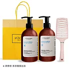 L’OCCITANE 歐舒丹 經典草本洗髮乳(500mlX2)送蓬鬆按摩梳-多款可選-公司貨 淨涼X2