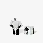 Cubebot 酷比人【角色系列】木製變形積木機器人．益智設計玩具．療癒小物推薦．生日禮物．兒童節禮物推薦 幽靈