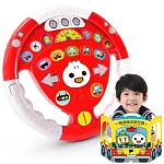 汽車遊戲方向盤(紅色)：FOOD超人