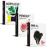 「藝術那麼多」系列（三冊套書：Ⅰ.拜託了鉛筆！＋Ⅱ.問問墨水吧！＋Ⅲ.為何是壓克力？）