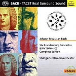 司圖加特室內管弦樂圖 / 巴哈「布蘭登堡協奏曲」全集(SACD)