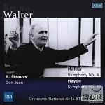 Walter conducts Orchestre National de la RTF Vol.3 Mahler symphony No.4 and Haydn symphony No.96 / Bruno Walter (SACD)