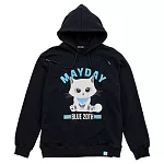 [五月天 Just Rock It 2020 藍 BLUE] 我是菜頭粿 黑帽T - M