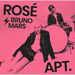 美國單曲CD 朴彩英 ROSE (BLACKPINK) & Bruno Mars火星人 - APT. (美國進口版)