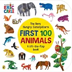 艾瑞卡爾100個動物英文單字 翻翻遊戲書 The Very Hungry Caterpillar’s First 100 Animals